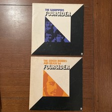 FOURSIDER Promo Vinyl LP Lot - Sergio Mendes Basil 66 / Sandpipers