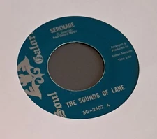 The Sounds Of Lane- Serenade- US 7" single- Soul Galore-  instrumental