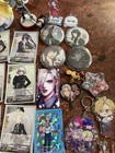 Lot Of Anime Card, Keychain Plushies, Pins Etc As Pictured — photo 6