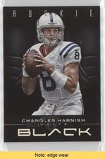 2012 Panini Black Rookie 35/349 Chandler Harnish #115 READ 0af
