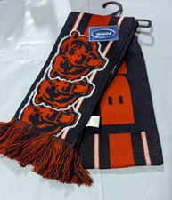 Chicago Bears Reversible Scarf Knit Winter Neck NEW - Triple Logo