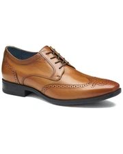 Johnston & Murphy Gibbons Wingtip Leather Oxford Men's