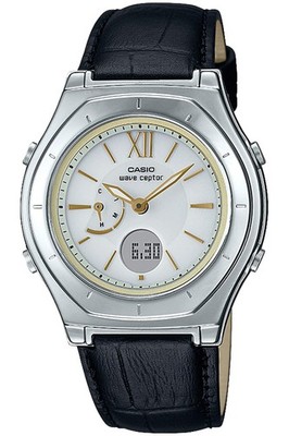 Casio Wave Ceptor LWA-M160L-1AJF Women's Radio-Controlled Solar Watch Black