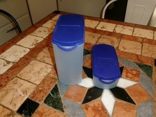 Tupperware  lot 2 boites modulaire pop 1.6 l L -0.35 L