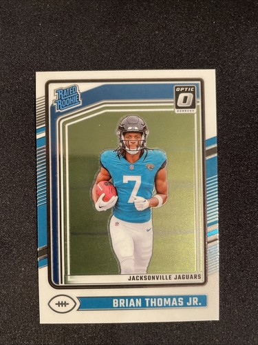 2024 Panini Donruss Optic - Rated Rookie Brian Thomas Jr. #214 (RC)
