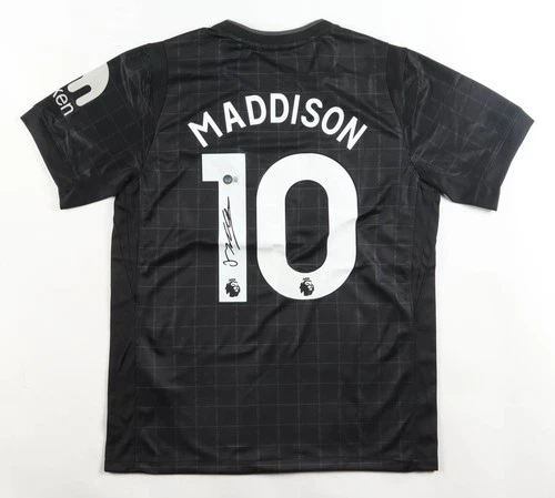 James Maddison Signed Tottenham Hotspur Authentic Nike Soccer Jersey Beckett COA