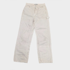 Outerknown Smith Cord Pant Size 27 x 29 Ivory Cream Corduroy Carpenter