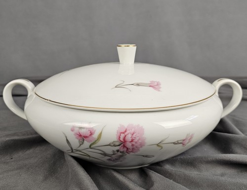 Royal Court Carnation Soup Tureen - Vegetable Bowl with Lid - Picture 7 of 10