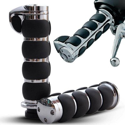 Paar Motorrad 1'' Lenker Griffe 25mm Universal Für Harley Bobber Chopper Cruiser