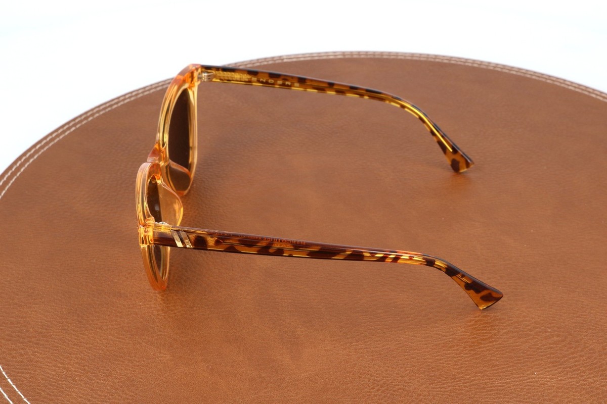 Blenders Mango Muse Vixen Polarized Sunglasses Mojave Love Aviator Sunglasses - Gloss Tan Top Bar Frame  main image 3