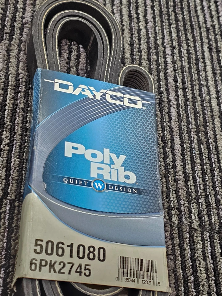 Cinturón Dayco 5061080 Serpentine Poly Rib para chasis personalizado Workhorse 2001-06 P32 Foto 2 de 4