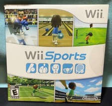 Wii Sports (Nintendo Wii, 2006)  Complete w/Manual & Sleeve FREE SHIPPING!!!