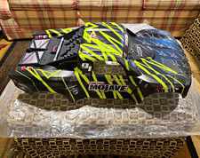ARRMA Mojave 6S BLX 1:7 Truck Body Shell Black/Green ARA411002