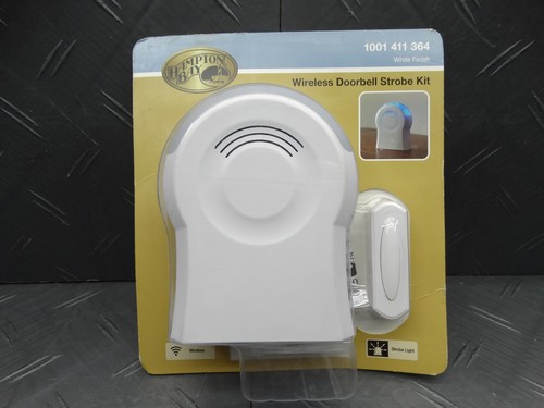 Hampton Bay Wireless Tabletop Strobe Door Bell Kit LED Light Kit HB-7778-04 - Picture 1 of 8