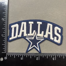 DALLAS COWBOYS IRON ON EMBROIDERED PATCH