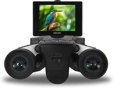 MINOLTA® MN1232A 12x32 Digital Binoculars w/4K UHD Camera