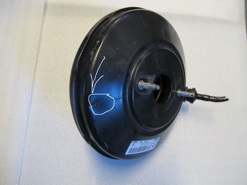 SMART FORFOUR Bremskraftverstärker Bremskraftregler A4544300030