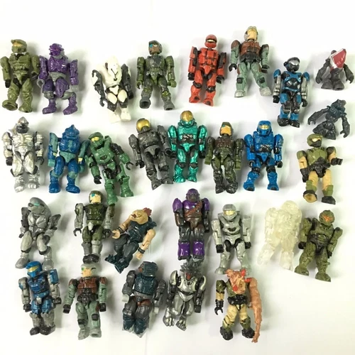 Random 20PCS Halo Mega Construx Blocks Spartan Master Chief Grunt Elite Figure - Picture 7 of 8