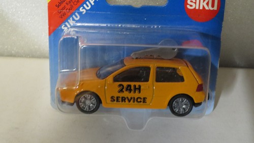 SIKU SUPER SERIES VW GOLF DOOR KEY SERVICE #1327 MADE IN GERMANY CLOSE TO 1/64 - Bild 2 von 3