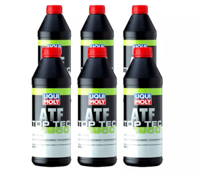 6x LiTer TOP TEC 1950 ATF Auto Transmission Oil For Mercedes YELLOW-FLUID 236.17