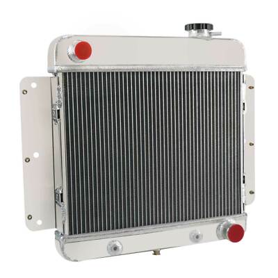 3 Row Aluminum Radiator Fit 1962 63-1967 Chevrolet Chevy Nova II Inline 6Cyl V8
