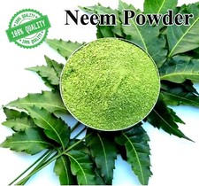 Neem Powder Dried Leaf Pure  Azadirachta indica Natural Raw Vegan