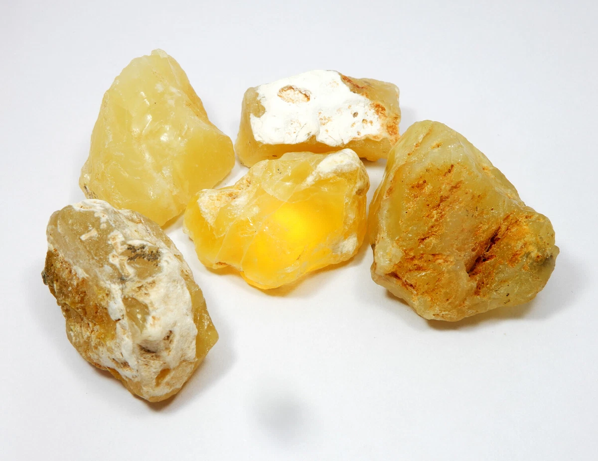 Yellow opal shop rough