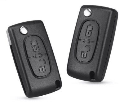 Coque Cle C3 HU83 CE0536 - 2 BOUTONS - Coque Clé Peugeot 107 207 307 308 407 CE0536 Hu83 Lame Avec Raynure Emplacement Pile Dans La Coque Ecran Peugeot 307 - Foto 10