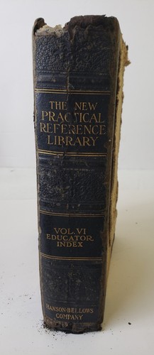 VINTAGE 1914 The New Practical Reference Library Vol IV. HANDSON BELLOWS COMPANY - Picture 2 of 12