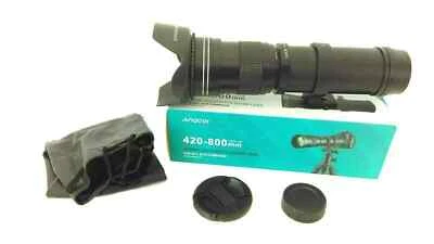 ANDOER Canon RF Fit 420-800mm Vollformat Telezoomobjektiv für Canon EOS R Kameras