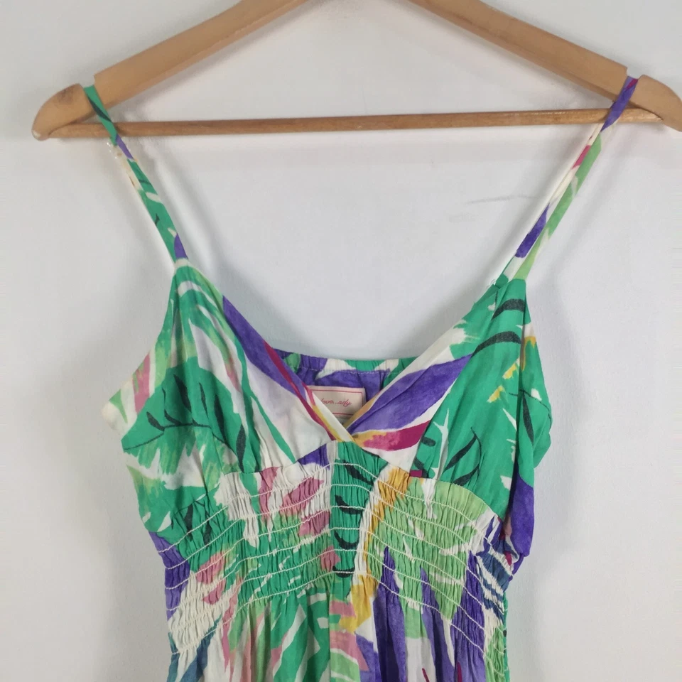 Love ady womens dress size S maxi multicolour goemetric sleeveless stretch064200 - Imagem 2 de 4