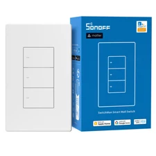 SONOFF Matter Smart Light Switch, 2.4GHz WiFi Light Switch, Smart Wall Switches