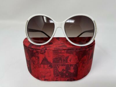 Elle Sunglasses EL18157 Color- 100 White Frame 57 [] 16 138  display picture 2