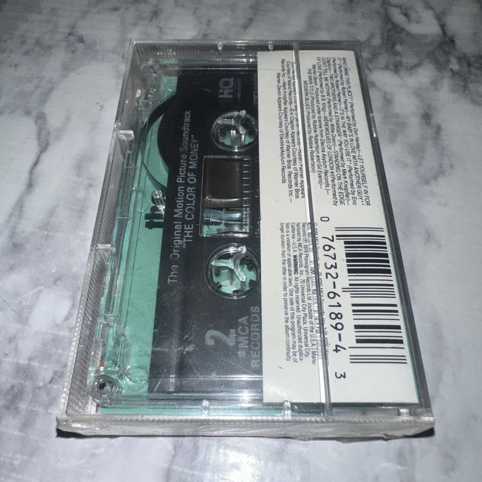 Color Of Money Soundtrack Cassette Tape - Image 2 of 3