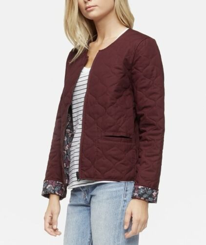 Wholesale Reseller Women's Lot 10 Tavik Reversible Quilted Jacket Burgundy S - Picture 3 of 8