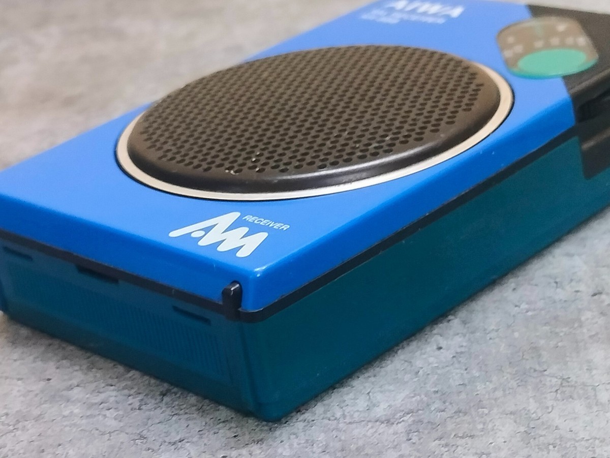 Aiwa AR 888 AM Radio Blue works Used | eBay