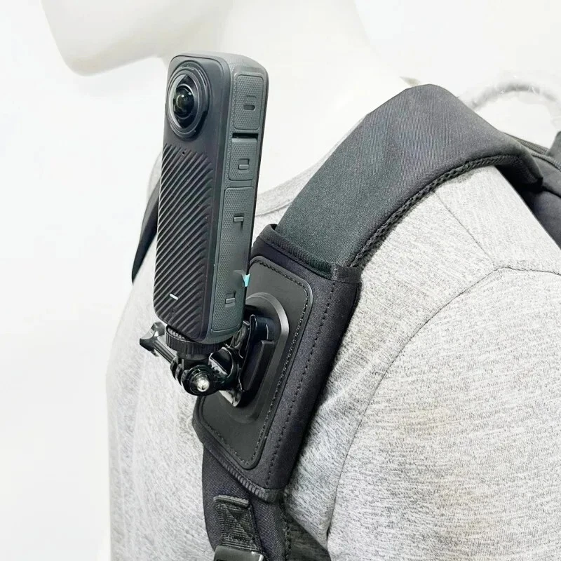 Actioncam Halterung Rucksack Strap Verstellbar Brustgurt Clip für GoPro Zubehör - Bild 3 von 4