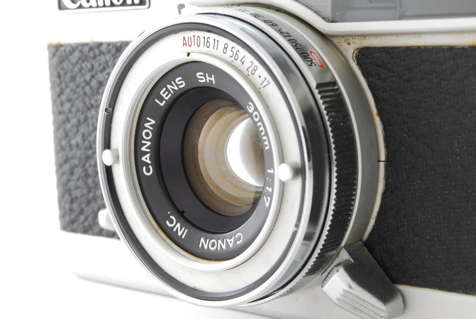[NEAR MINT−] Canon Demi EE17 35mm Half Flame Film Camera From JAPAN - Image 2 of 4