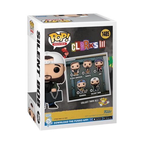 FUNKO Pop! • CLERKS III • BOB SILENCIOSO / KEVIN SMITH • #1485 • con profesional • Envío gratuito - Imagen 3 de 4