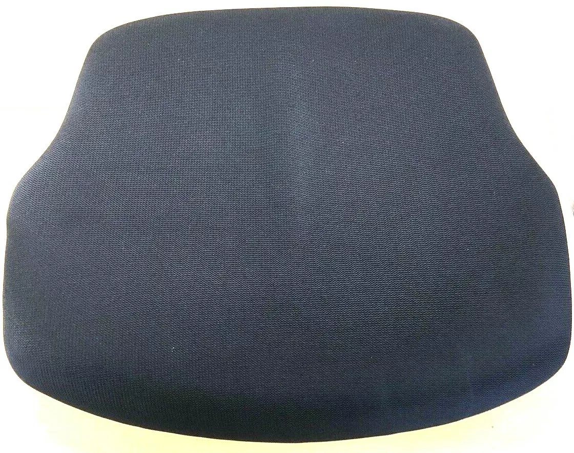 Humanscale Freedom Chair: Foam Seat Cushion; Black Color; Wave