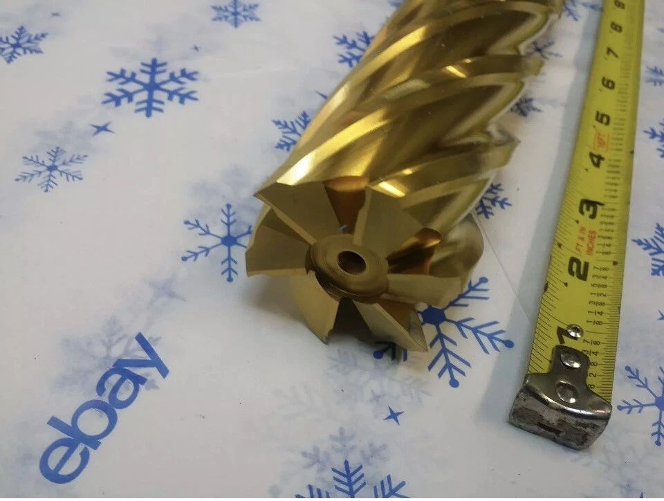 2" End Mill Niagara 6F SE HSS COMBO SHK TIN HDA760T 76368 4,5,6 - Image 4 of 4