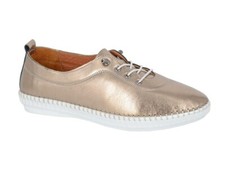 Mod Comfys flexible elastic lace slip on shoes Style 932 Colour Bronze/Gold New