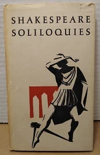Shakespeare Soliloquies Peter Pauper Press 1960 HCDJ Compact w/ Woodcut Images