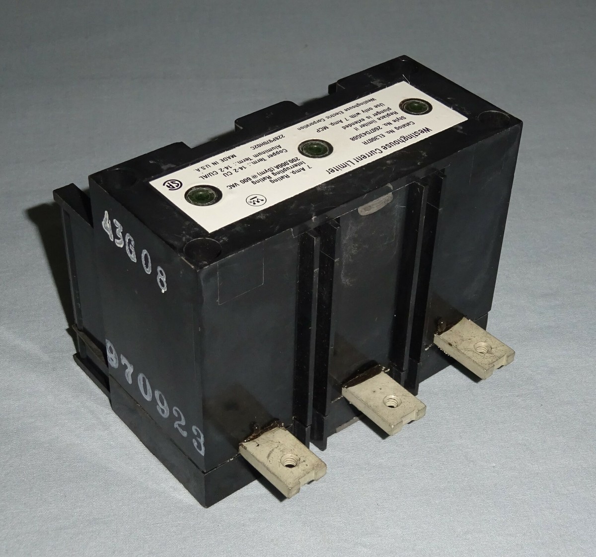 Limiteur De Courant Westinghouse EL3007R 7A – Occasion Testé, Pour Dépannage Ou Pro !