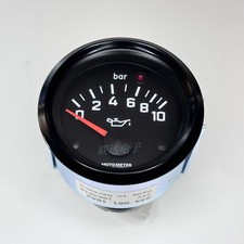 1pcs Moto Meter 644 001 1042 0-10 24v Diesel Engine Retrofit Oil Pressure Gauge