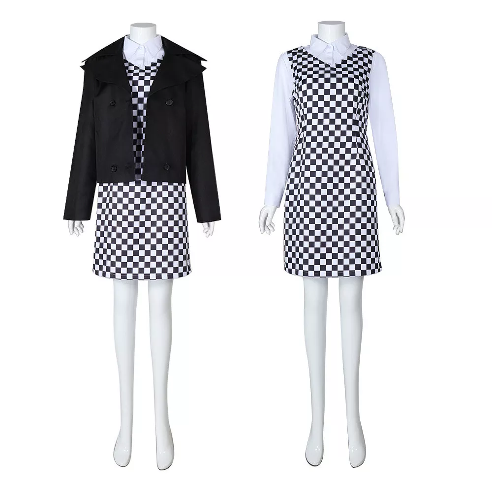 Wednesday Addams Cosplay Costume Dress Addams Family Halloween School  Uniform