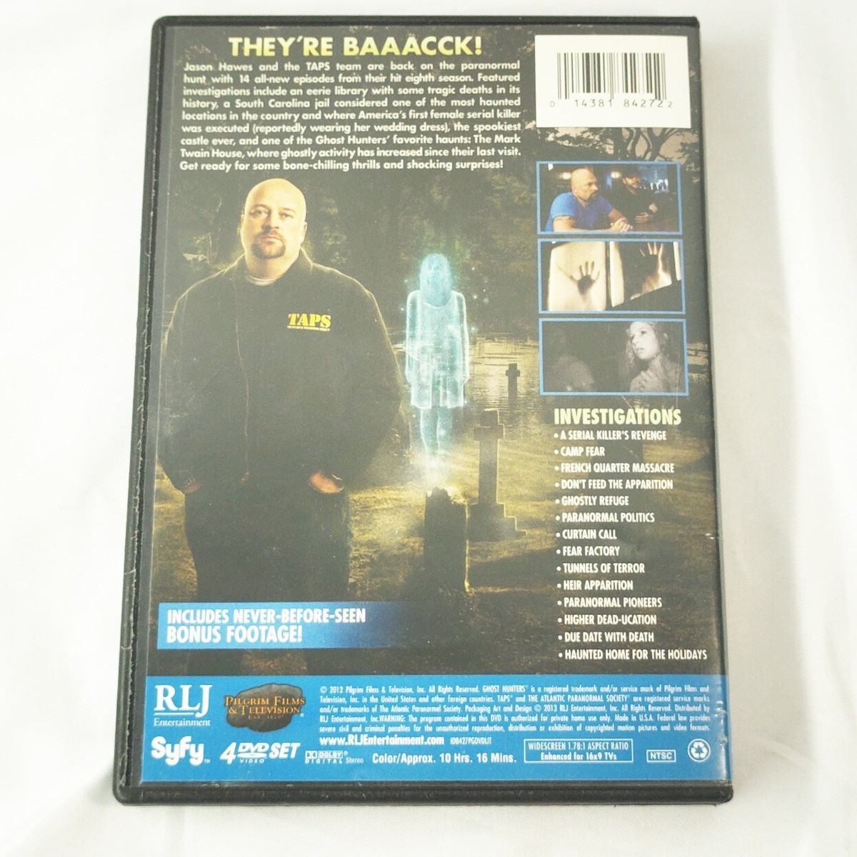 (未使用･未開封品)Ghost Hunters: Season 8 - Part 2 [DVD] Ghost Hunters Season Eight 8 Part 2 Rare OOP 4 Disc Set