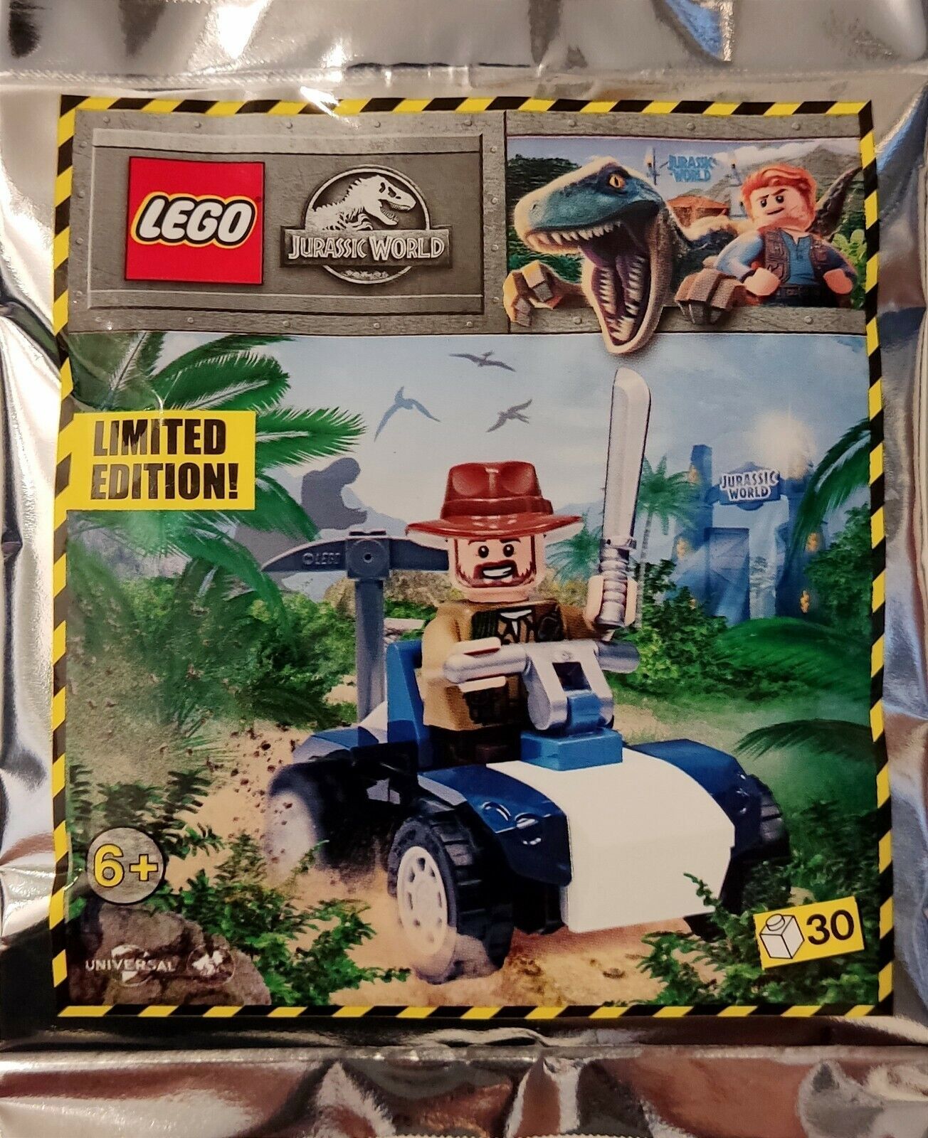 ORIGINAL LEGO - JURASSIC WORLD - Foil Pack POLYBAG - Limited 