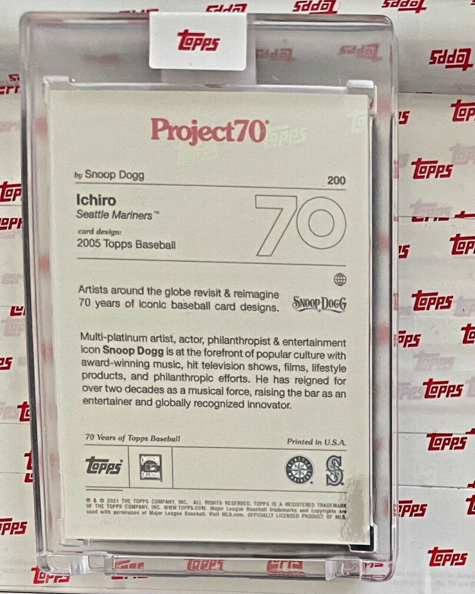 topps project 70 イチロー Suzuki Ichiro by Quiccs - Topps Project 70