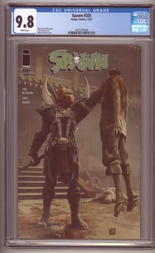 Spawn #325 CGC 9.8 Bjorn Barends Cover First Printing Highest Graded (2021)